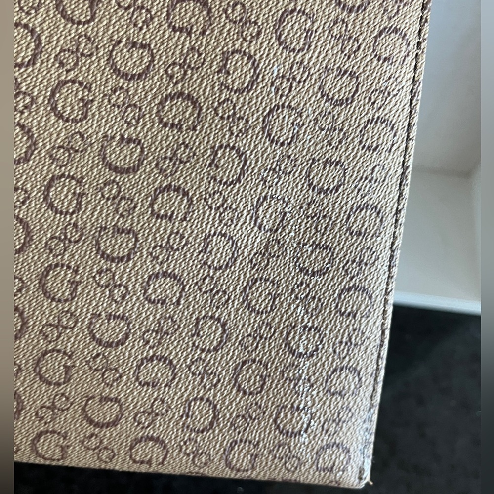 Guess pink and tan wristlet - Picture 3 of 5
